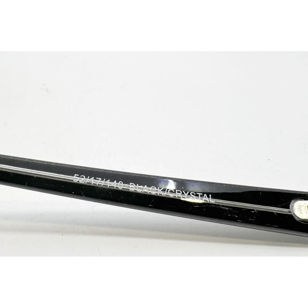 Unbranded Eyeglasses Frames Mens Black Rectangular 52-17-140